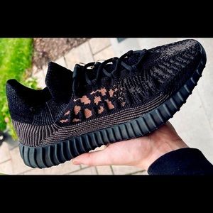 ADIDAS 🖤 Yeezy Boost 350 V2 CMPCT Slate Carbon Size 6 Men HQ6319 Womens 7 - 7.5